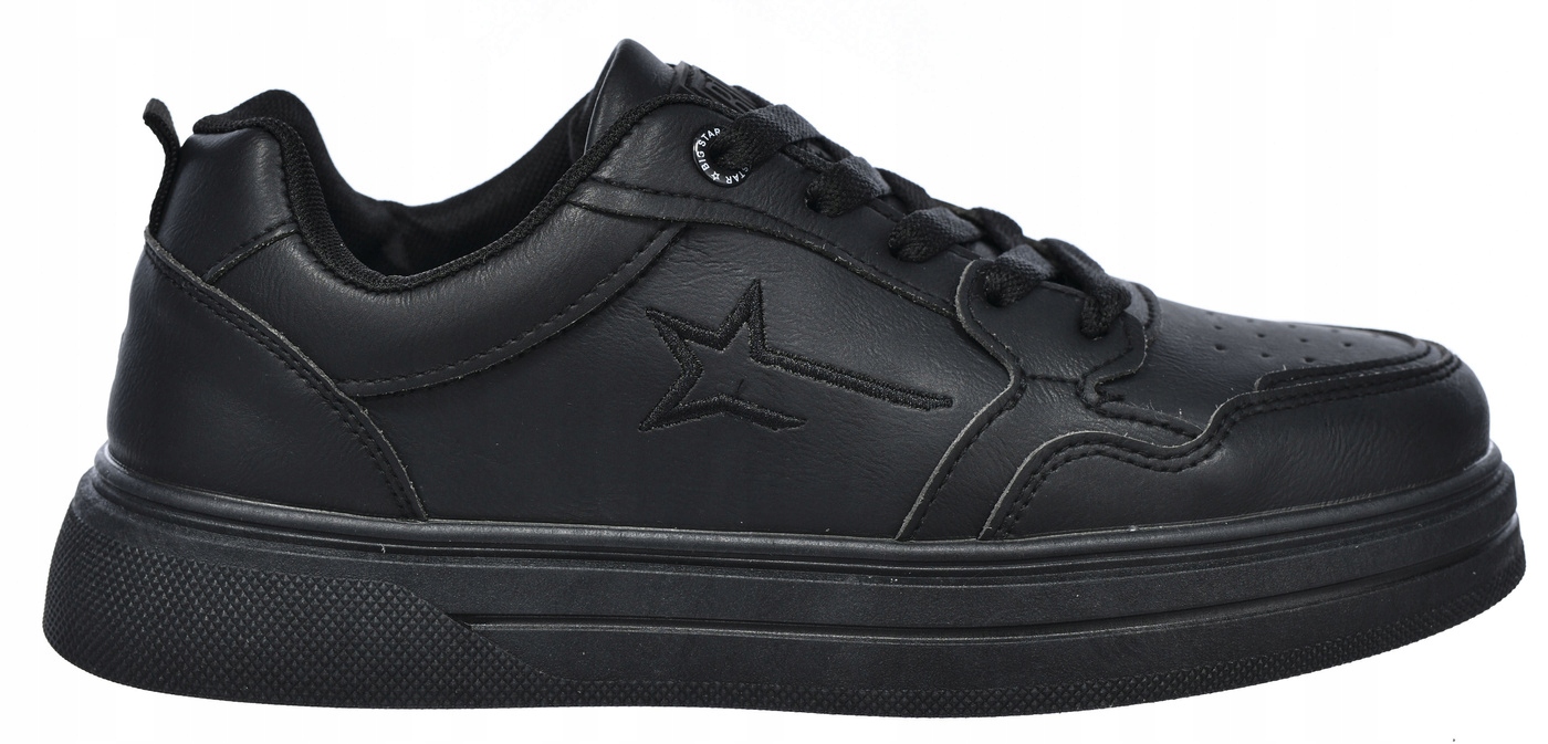 Sportovní boty Big Star RR174572 Tenisky z eko kůže černé 44