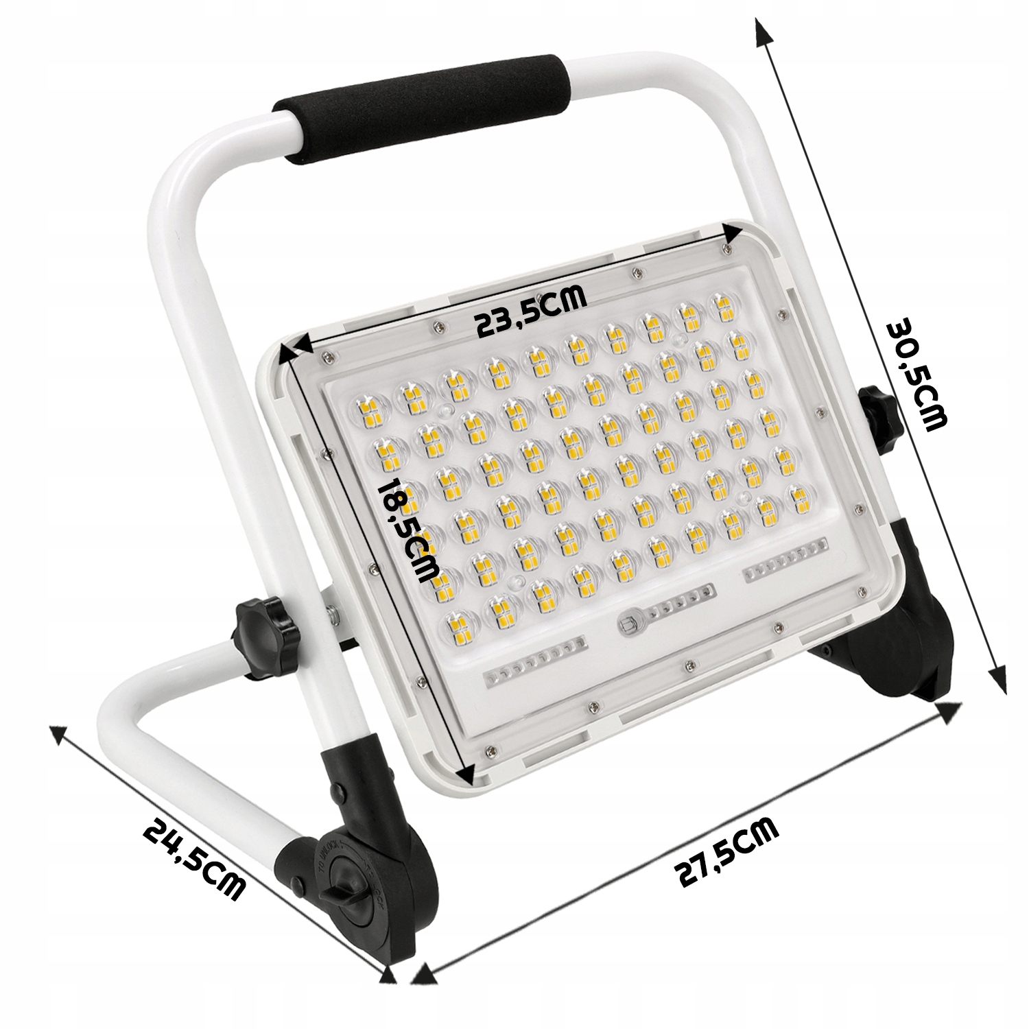 HALOGEN LED BUDOWLANY AKUMULATOROWY 100W 4w1 Rodzaj lampa na stojaku