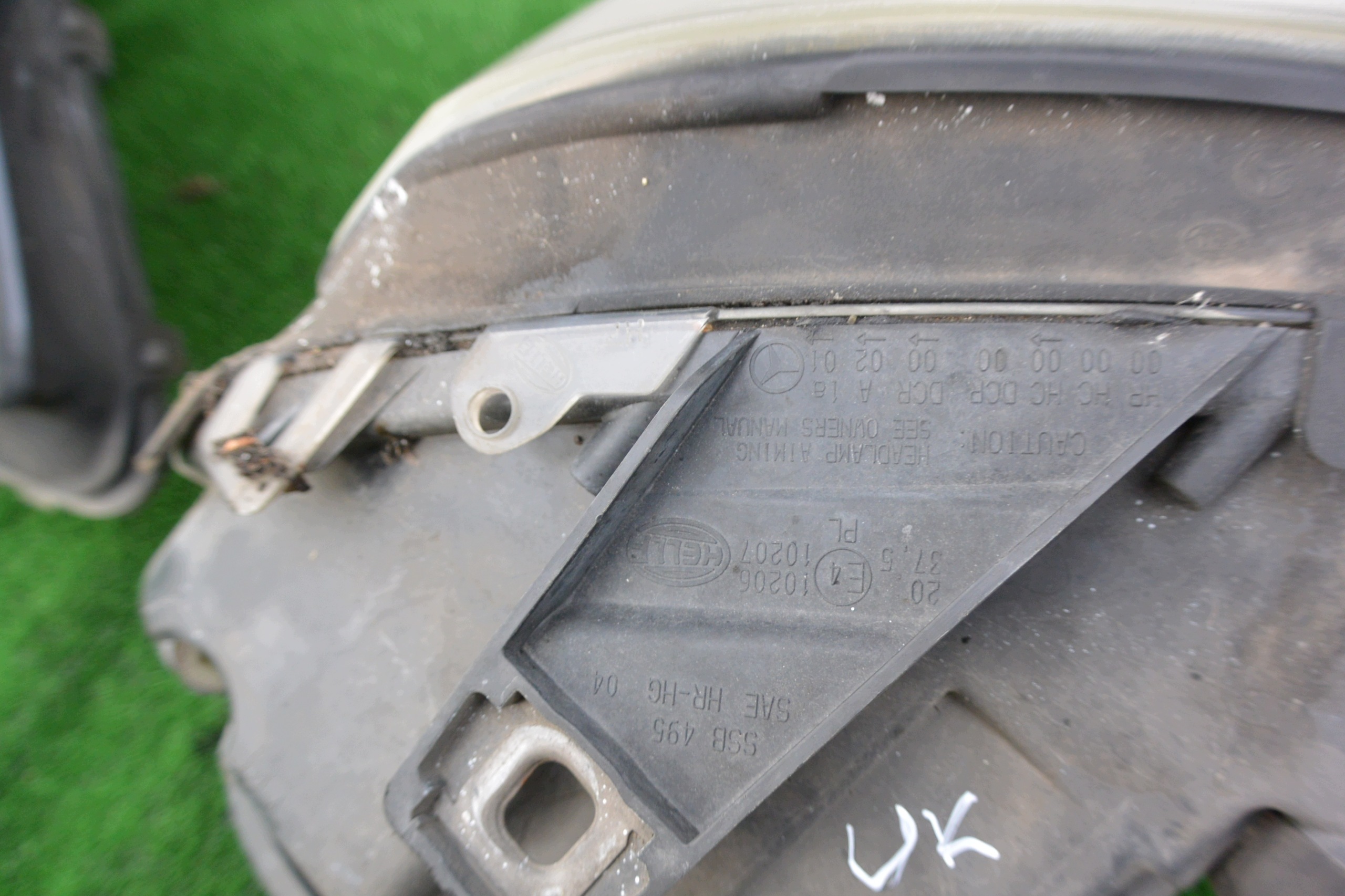 MERCEDES-BENZ ML 164 W164 05-09 REFLEKTOR light left right front UK KPL H7