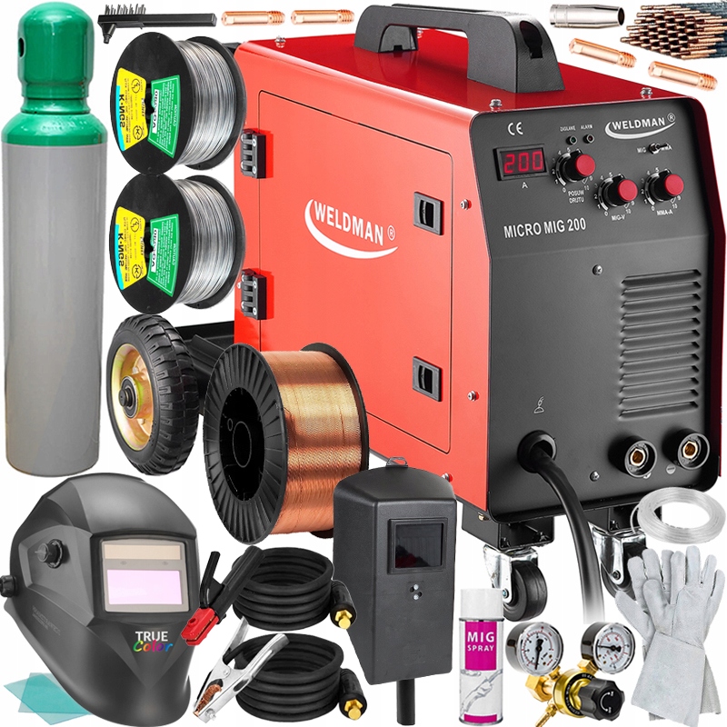 Зварювальний апарат migomat MIG MAG MMA 200A WELDMAN