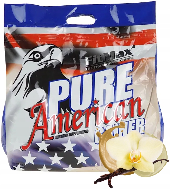 Doplněk Stravy Na Nabírání Hmotnosti Fitmax Pure American Strong Gainer 7200G XXL Až 120 Porcí