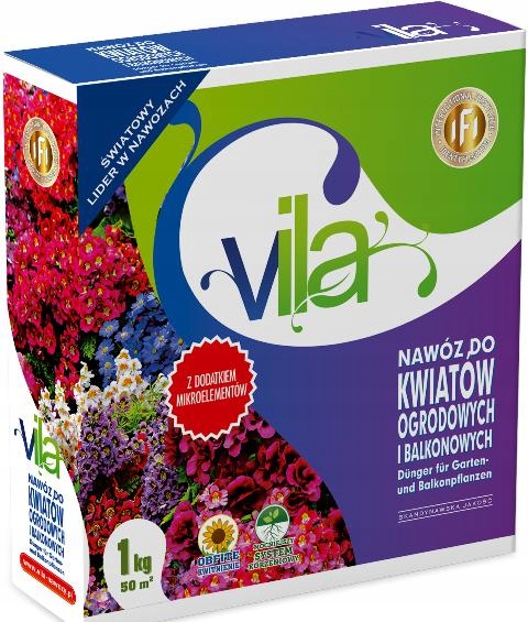 

Nawóz Do Kwiatów Ogrodowych I Balkonowe 1 Kg Vila