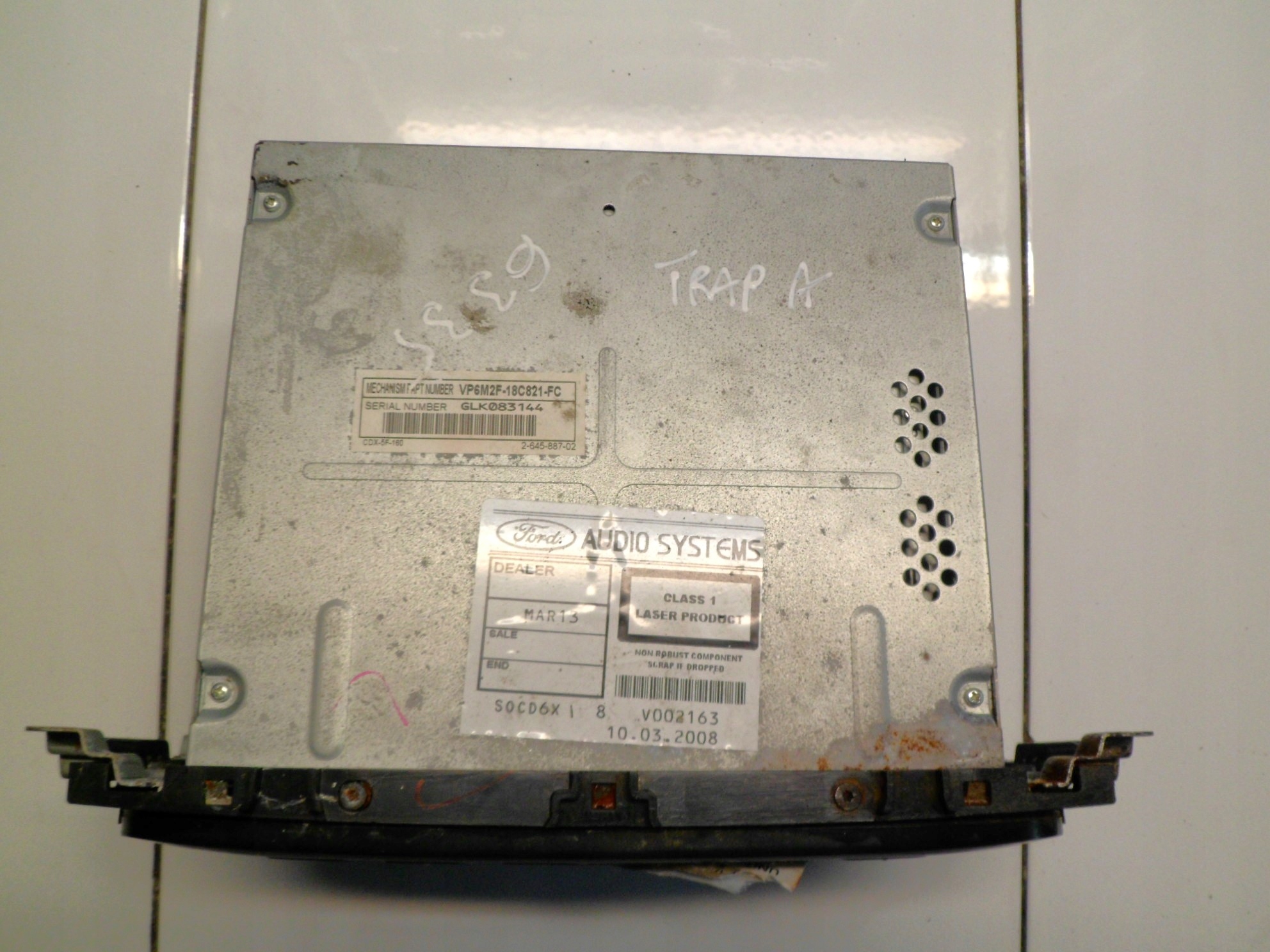 FORD MONDEO MK4 FOCUS MK2 RADIO CD 7M5T-18C939-FA