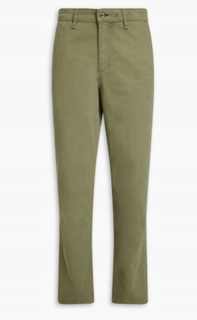 Rag & Bone Fit 2 slim-fit bavlněné keprové chinos kalhoty 36