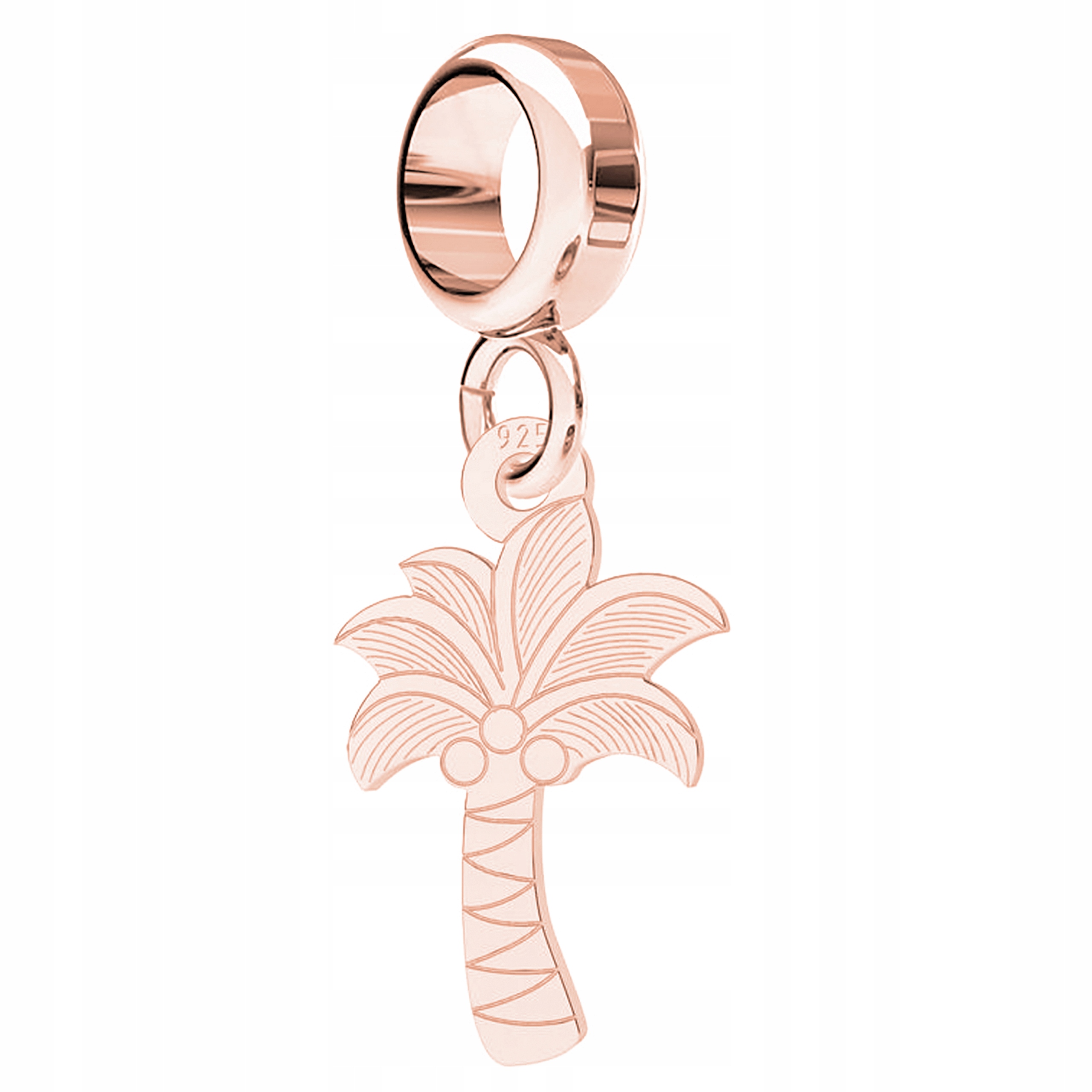 Visací přívěsek Palma, růžové zlato, stříbro 925