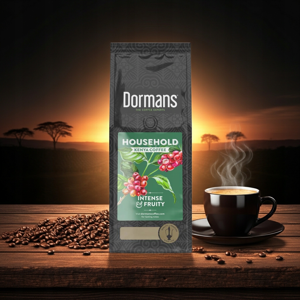 Káva z Keni Arabica Household 375 g|Čokoláda, ovoce, ořechy|Dormans