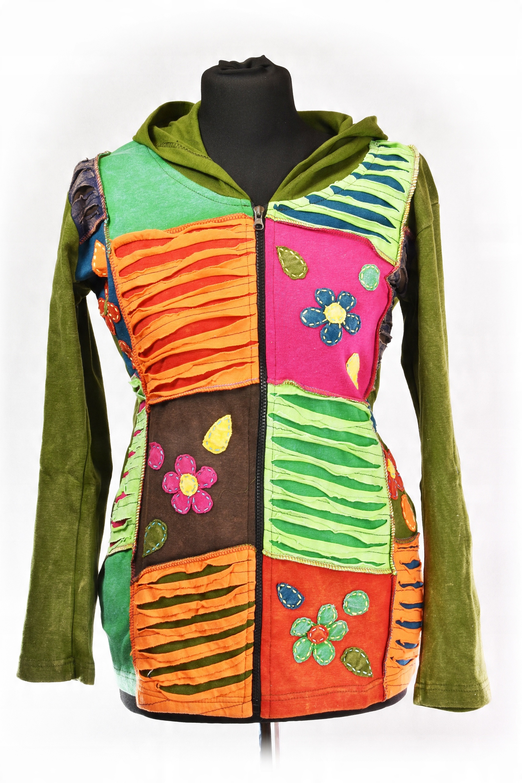 

Bluza Bawełniana Ręcznie Szyta Nepal Styl Hippie