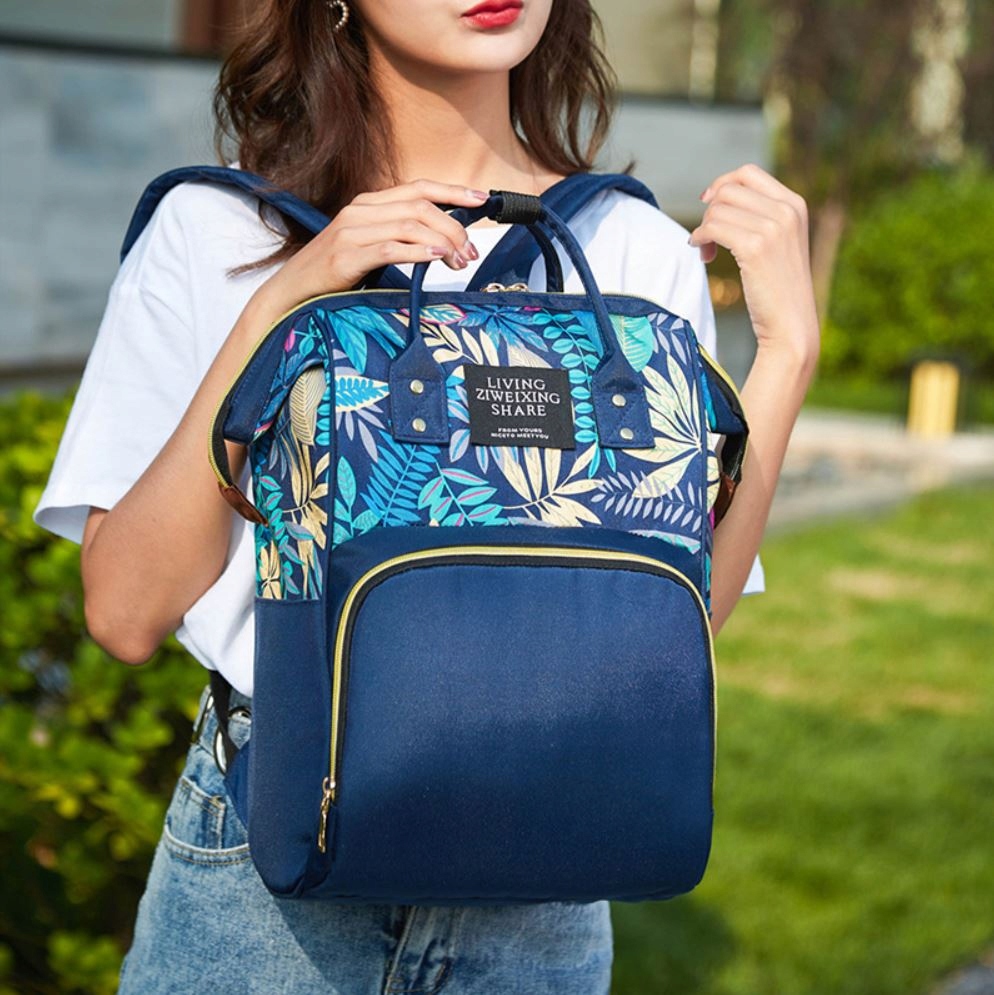 TORBA DO WÓZKA PLECAK ORGANIZER TERMICZNA 3W1 DLA MAMY i DZIECKA SPACER Wysokość 40 cm