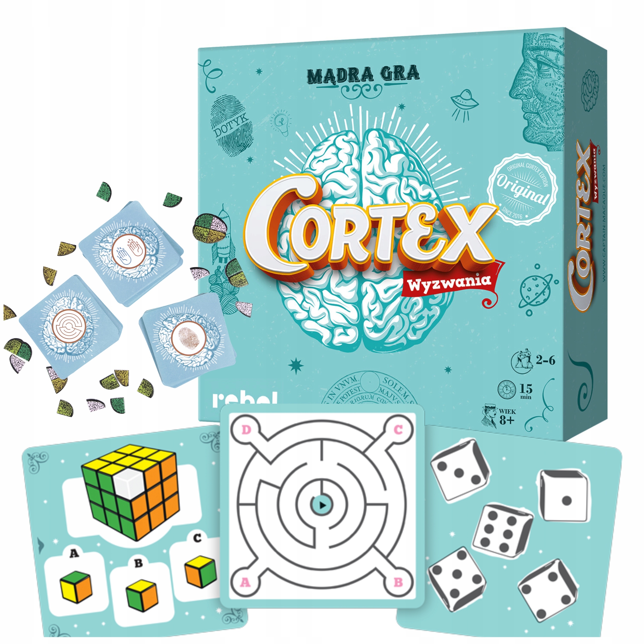 Gra Rodzinna Umysłowa Planszowa Gry Towarzyskie Do Grania Z Rodziną Cortex