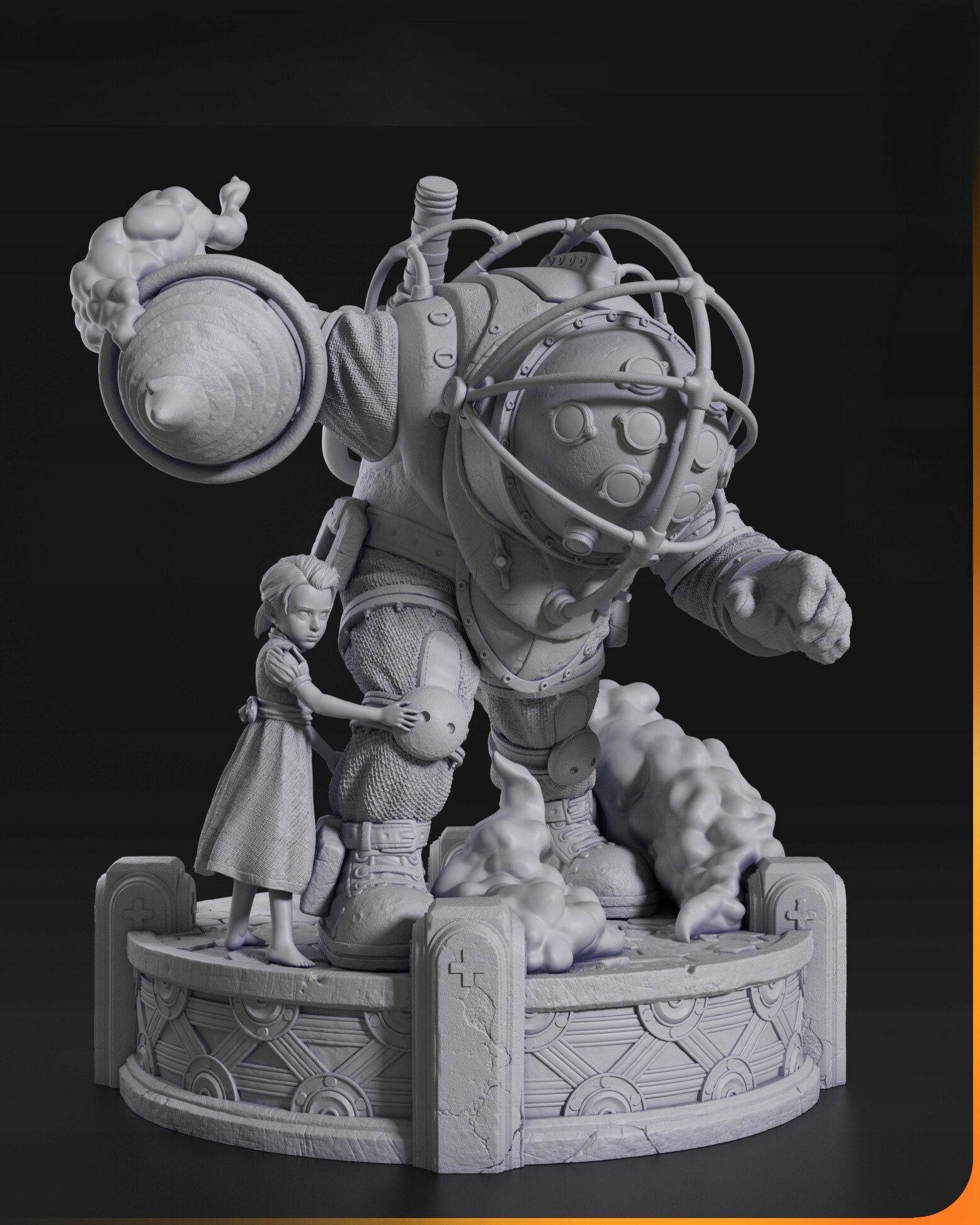 Akční figurka Bouncer od Bioshocku