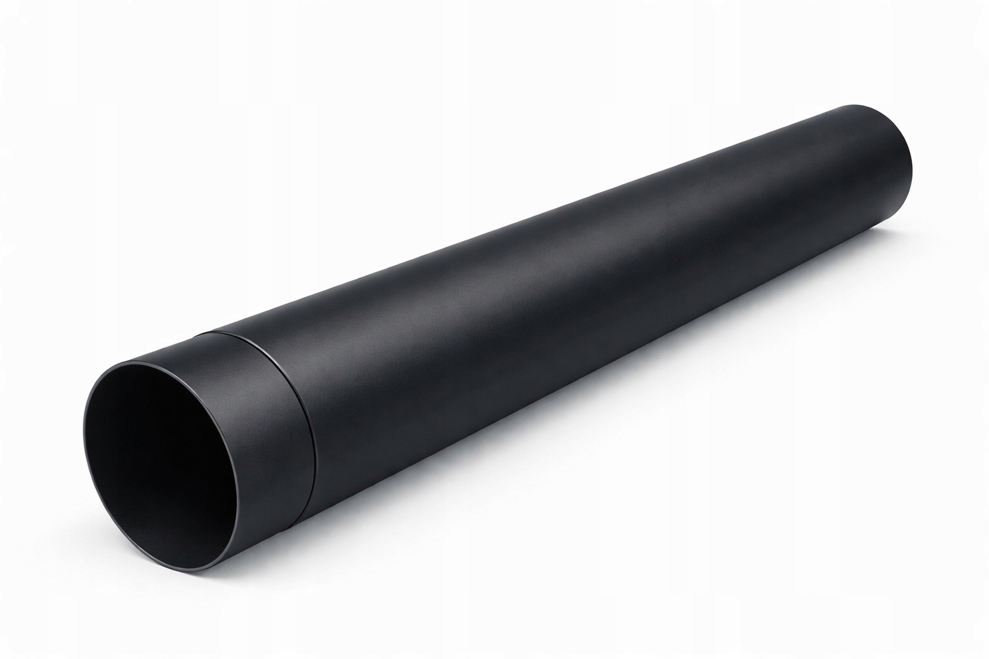 Rura Czarna Fi 160 1M Dymowa Spalinowa Przyłącze Do Kominka Kozy