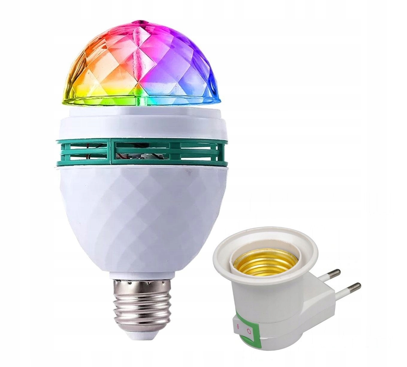

Żarówka Disco Rgb Kolorofon Na Imprezę E27