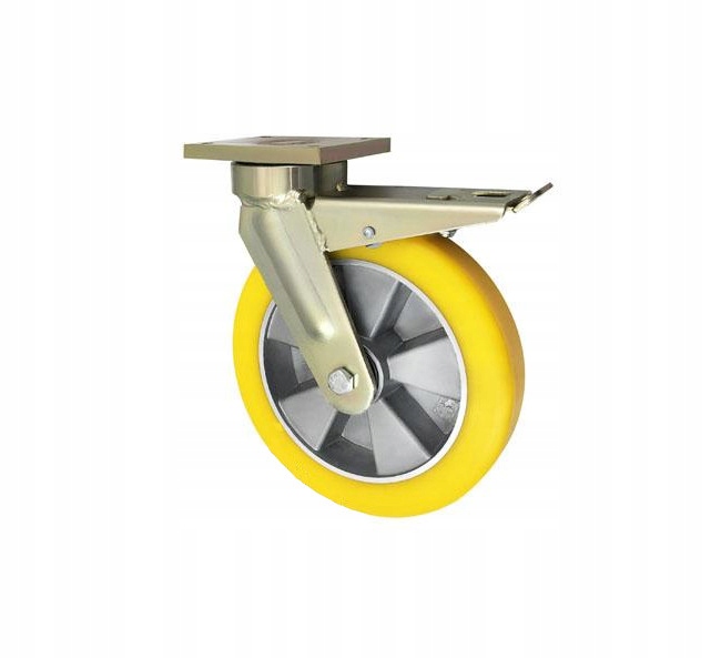 Hliníkovo-polyuretanové kolo pro torzní zatížení, brzda S250