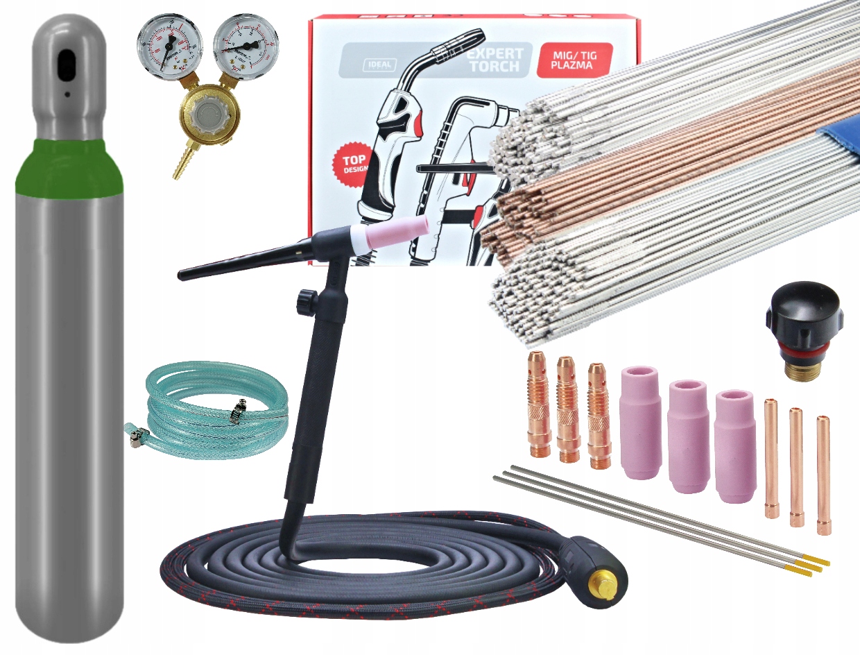 

Uchwyt spawalniczy Tig Lift 17V DX50 4m Zestaw