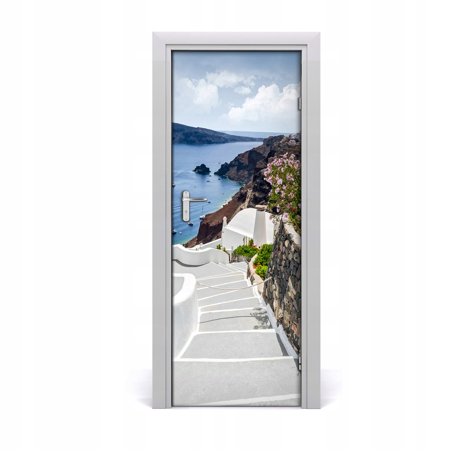 

Fototapeta samoprzylepna na drzwi Santorini Grecja