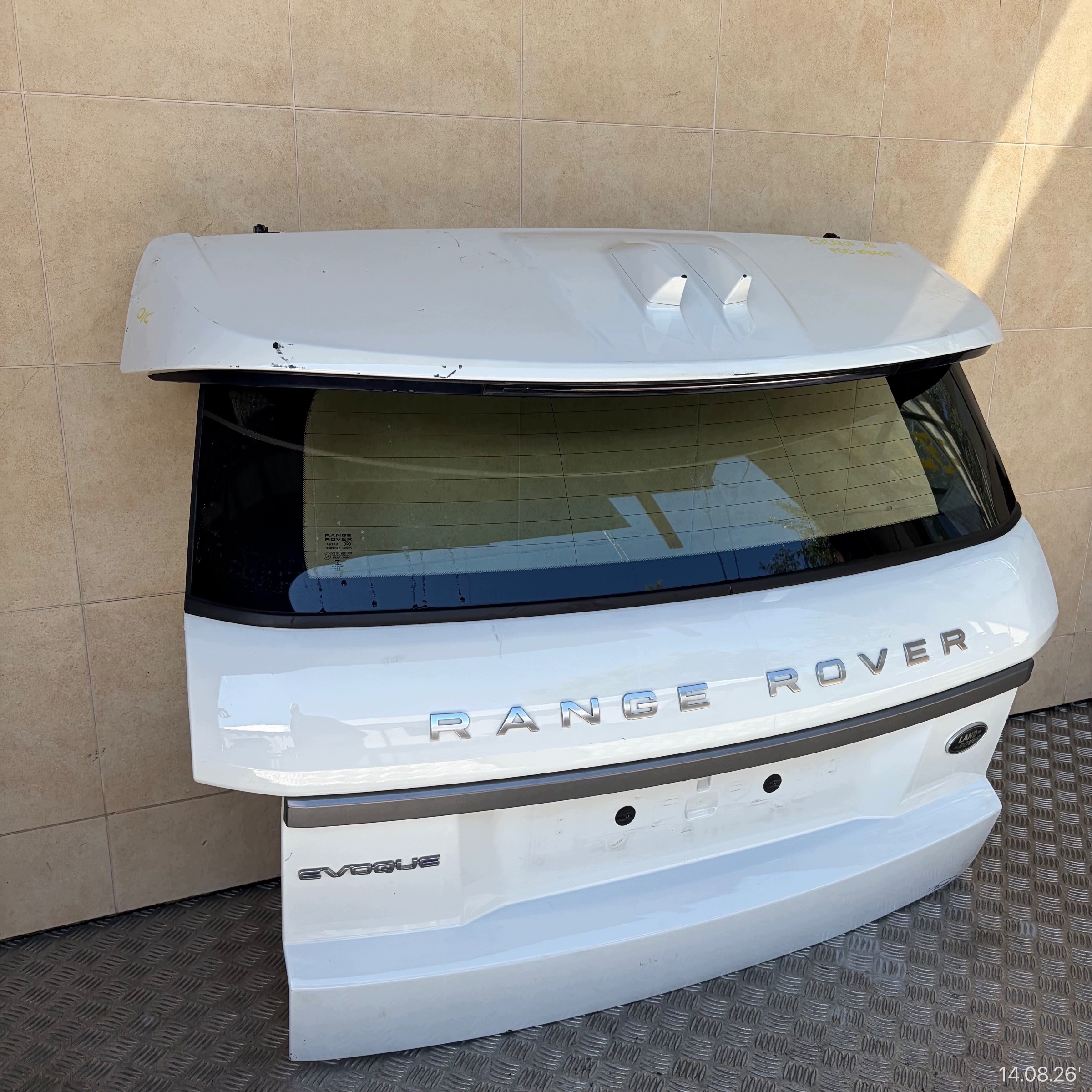 boot doors complete RANGE ROVER EVOQUE LIFT 2016 ROK below KAMERE
