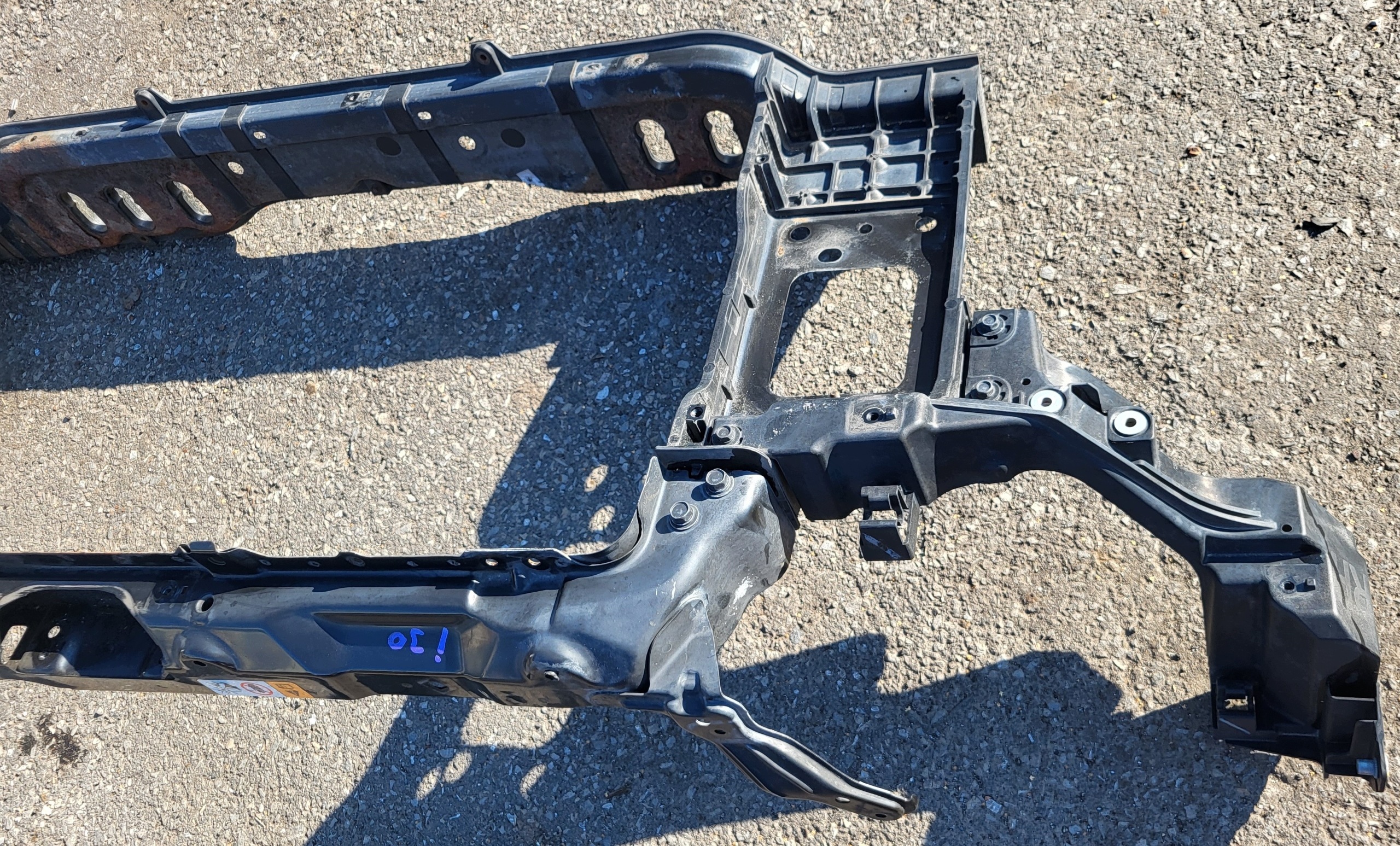 pillar iron front body wall front support lights HYUNDAI I30 II original