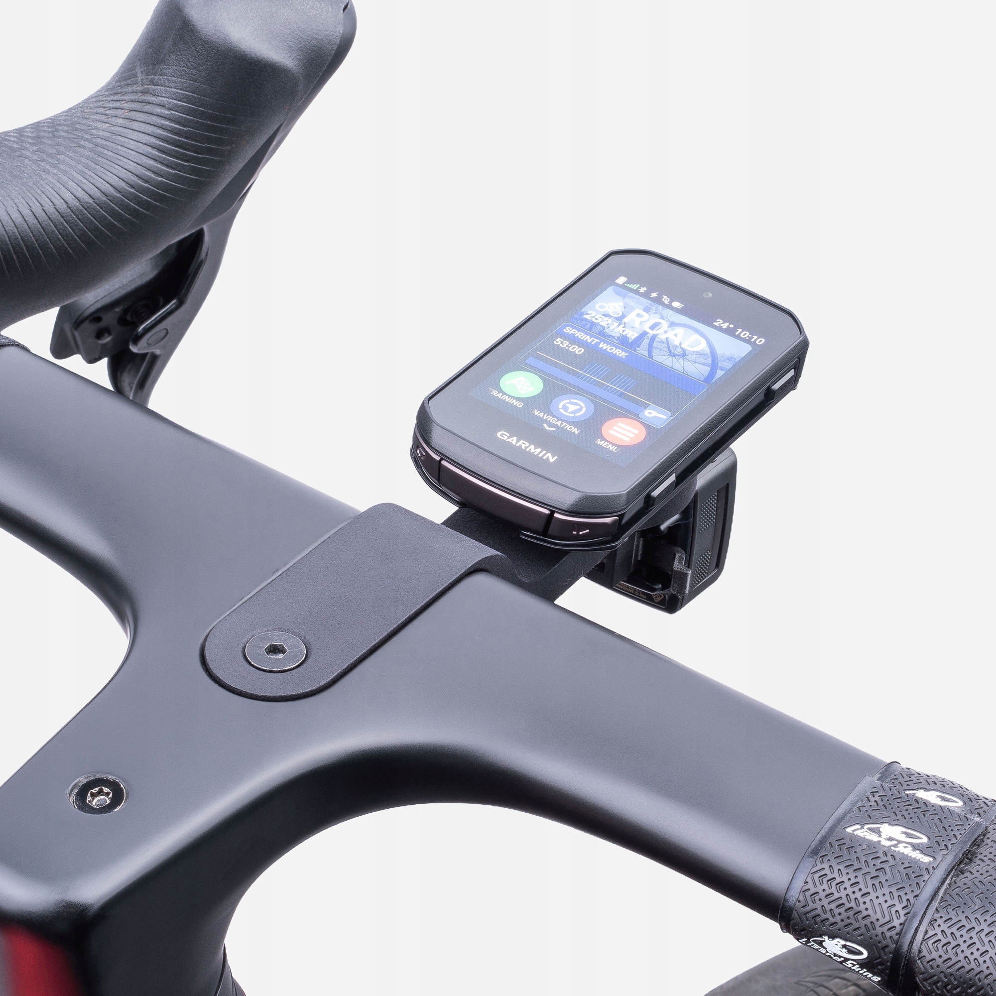 Držák Canyon Gear Groove Garmin Edge 1xx/5xx/8xx akcesoria, Flare Rt, přední strana