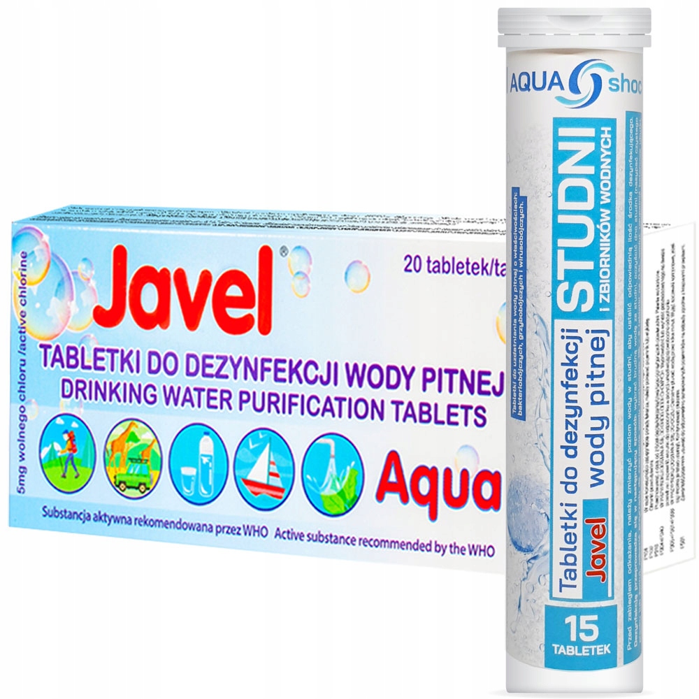 

Tabletki do Uzdatniania Wody Pitnej Javel Studni
