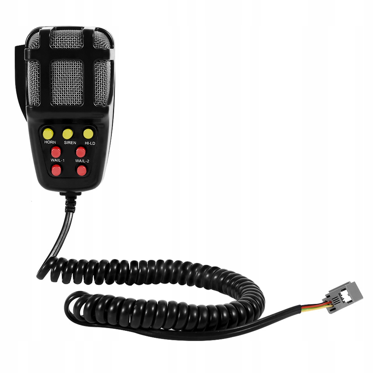 Syrena Elektroniczna POLICYJNA MEGAFON Alarm 7 Tonowa GŁOŚNA Fanfara 100W Stan opakowania oryginalne