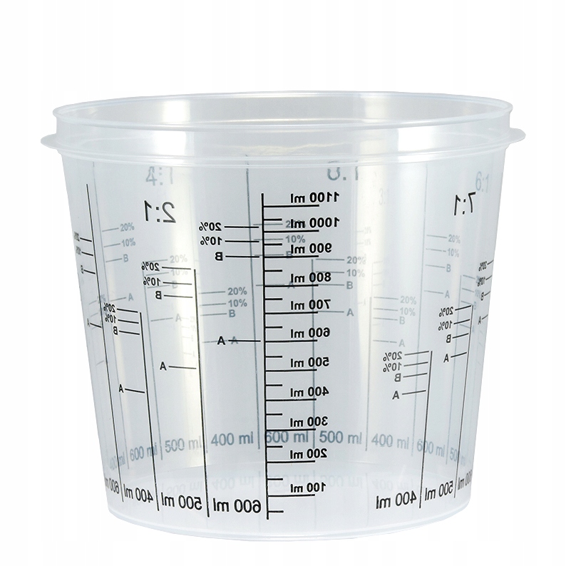 

Kubek z podziałką do lakierów i żywic 1400 ml