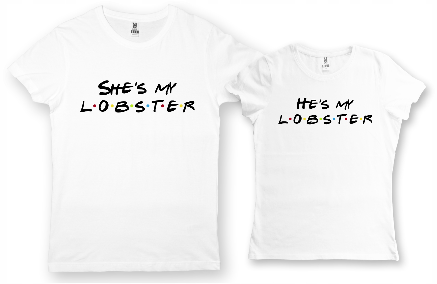 

Zestaw Koszulek Dla Par Walentynki Friends Lobster