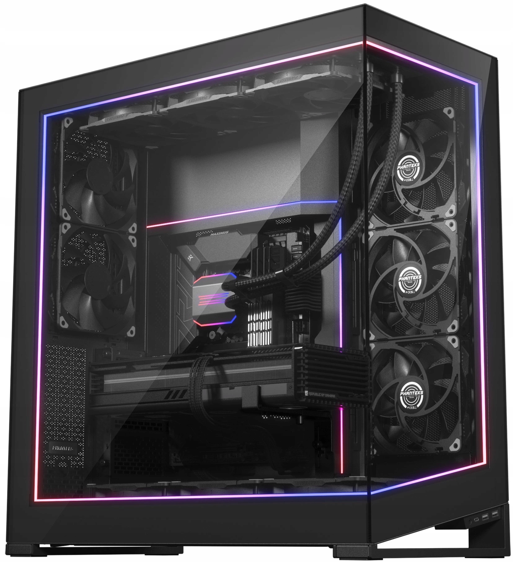 Phanteks NV9 Premium Led Kit, Hub Argb Black