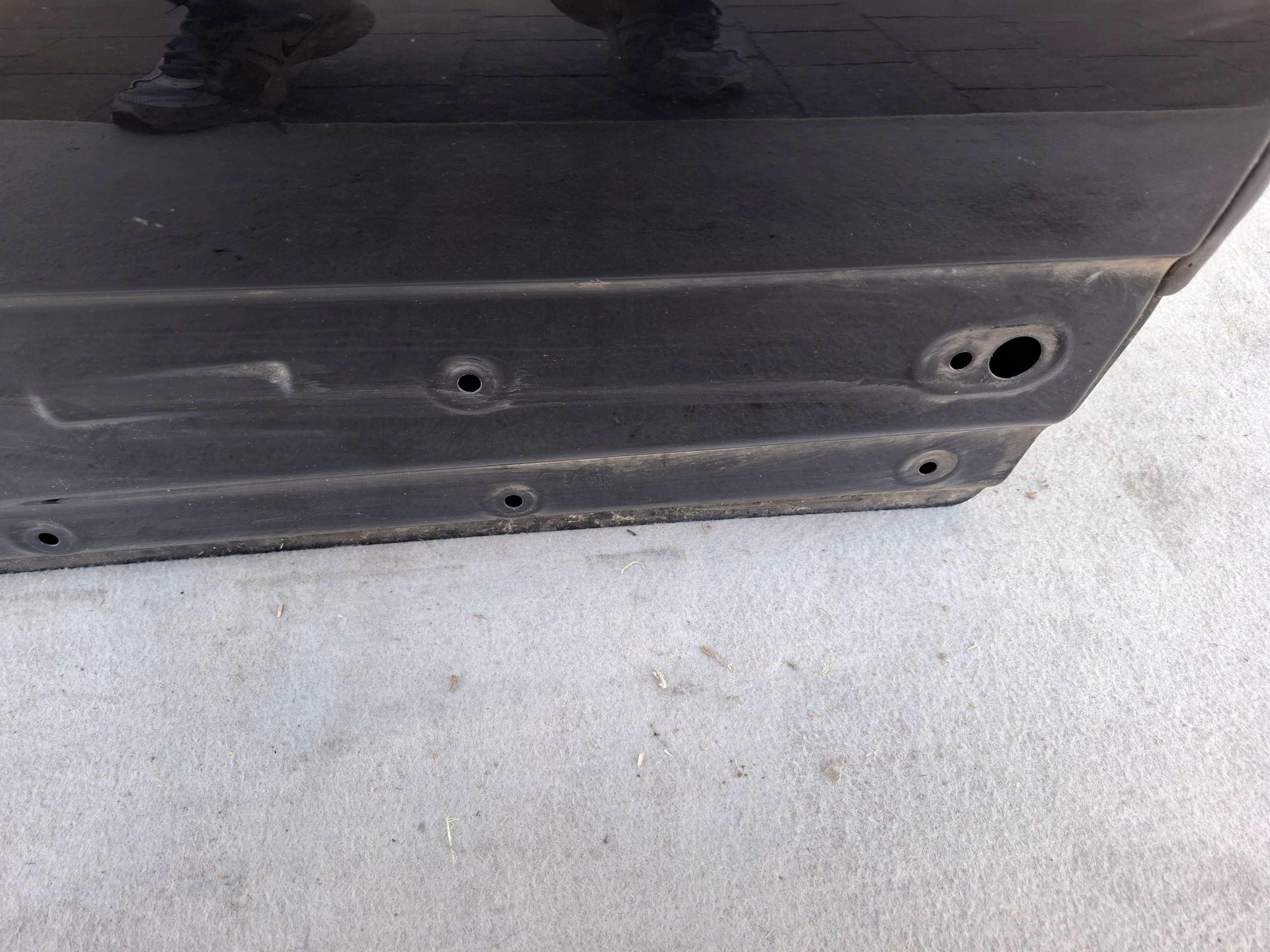 RANGE ROVER EVOQUE L538 door right rear part complete black,