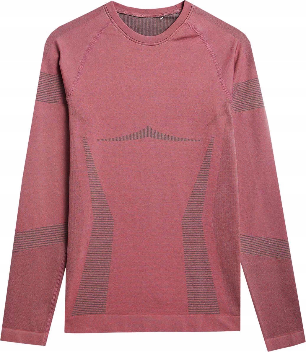 Longsleeve Bezszwowy Damski 4FAW23USEAF113 4F M/L