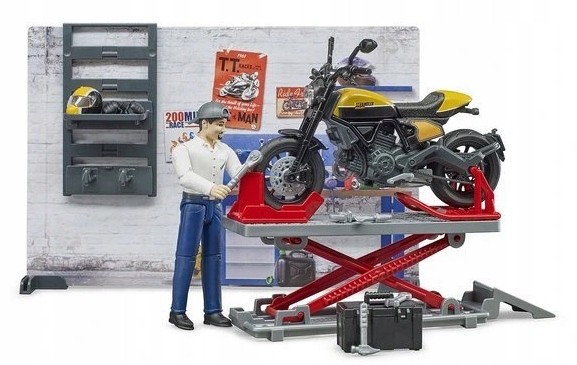 

Bruder 62102 Warsztat motocyklowy Ducati