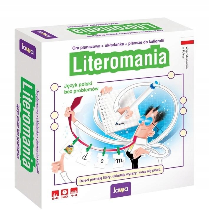 Gra Planszowa Literomania Jawa