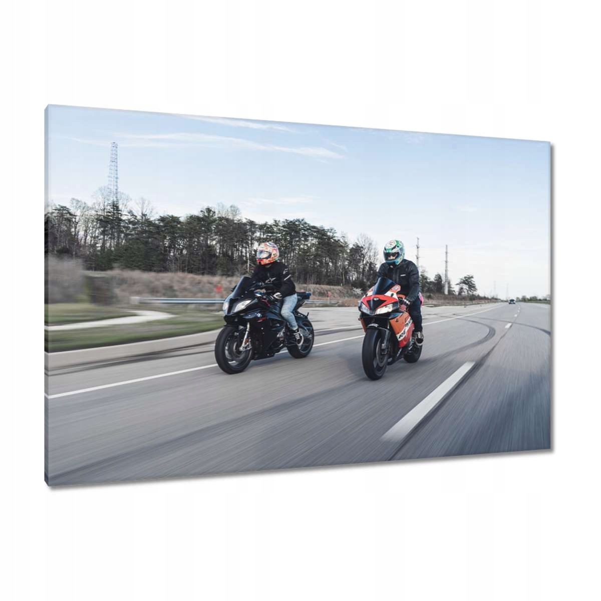 Obrazy 120x80 Závodní motorka Motocykl