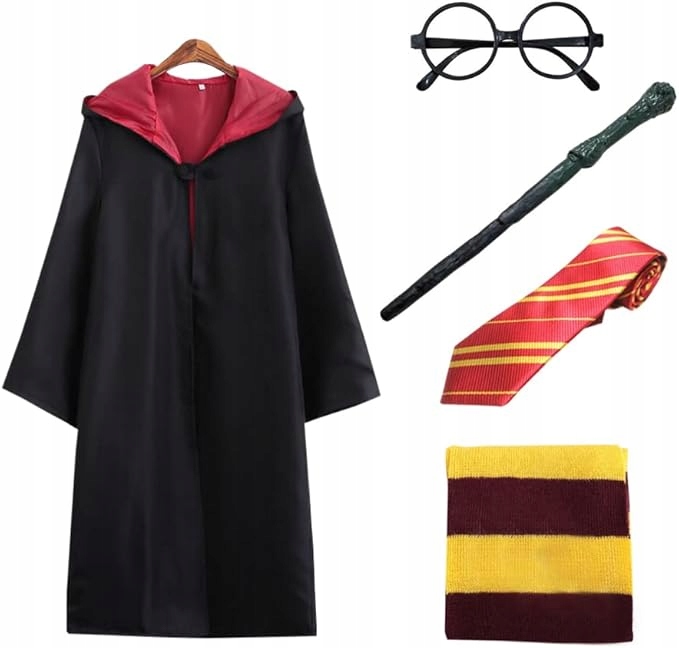 Kostým Převlek Harry Potter Plášť Gryffindor Pro Dospělé Halloween