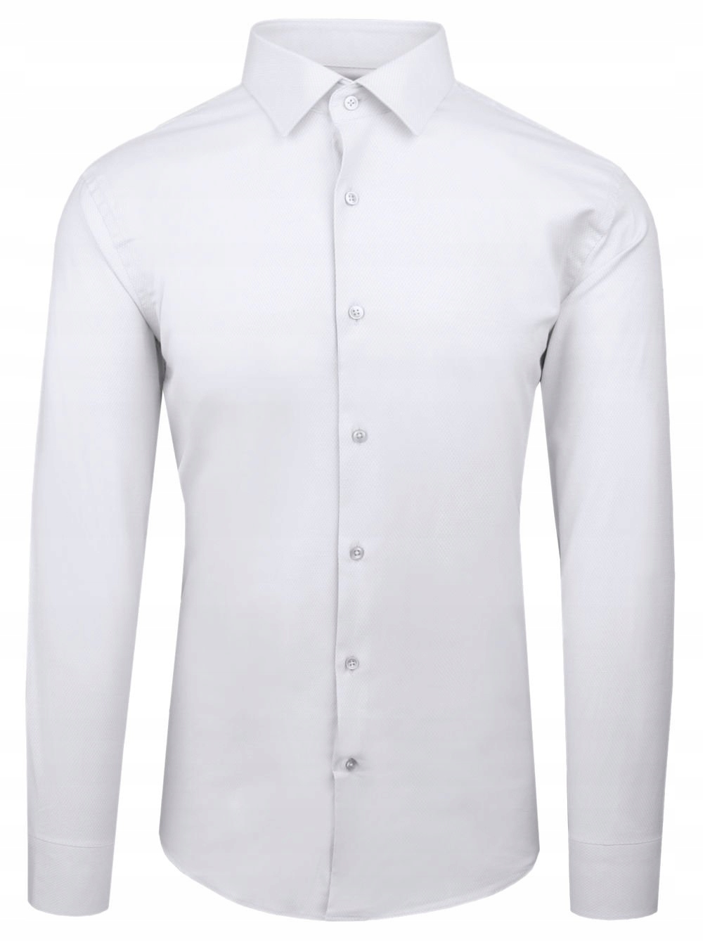 Zeštíhlená, Elegantní pánská košile Victorio bílá 40/176-182
