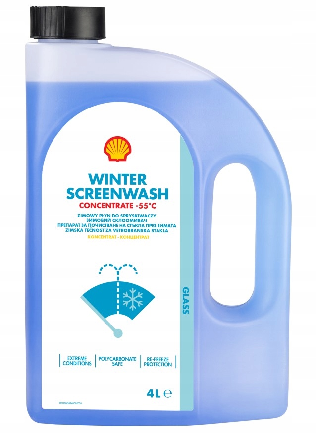 

Shell Zimowy płyn do spryskiwaczy koncentrat (4l)