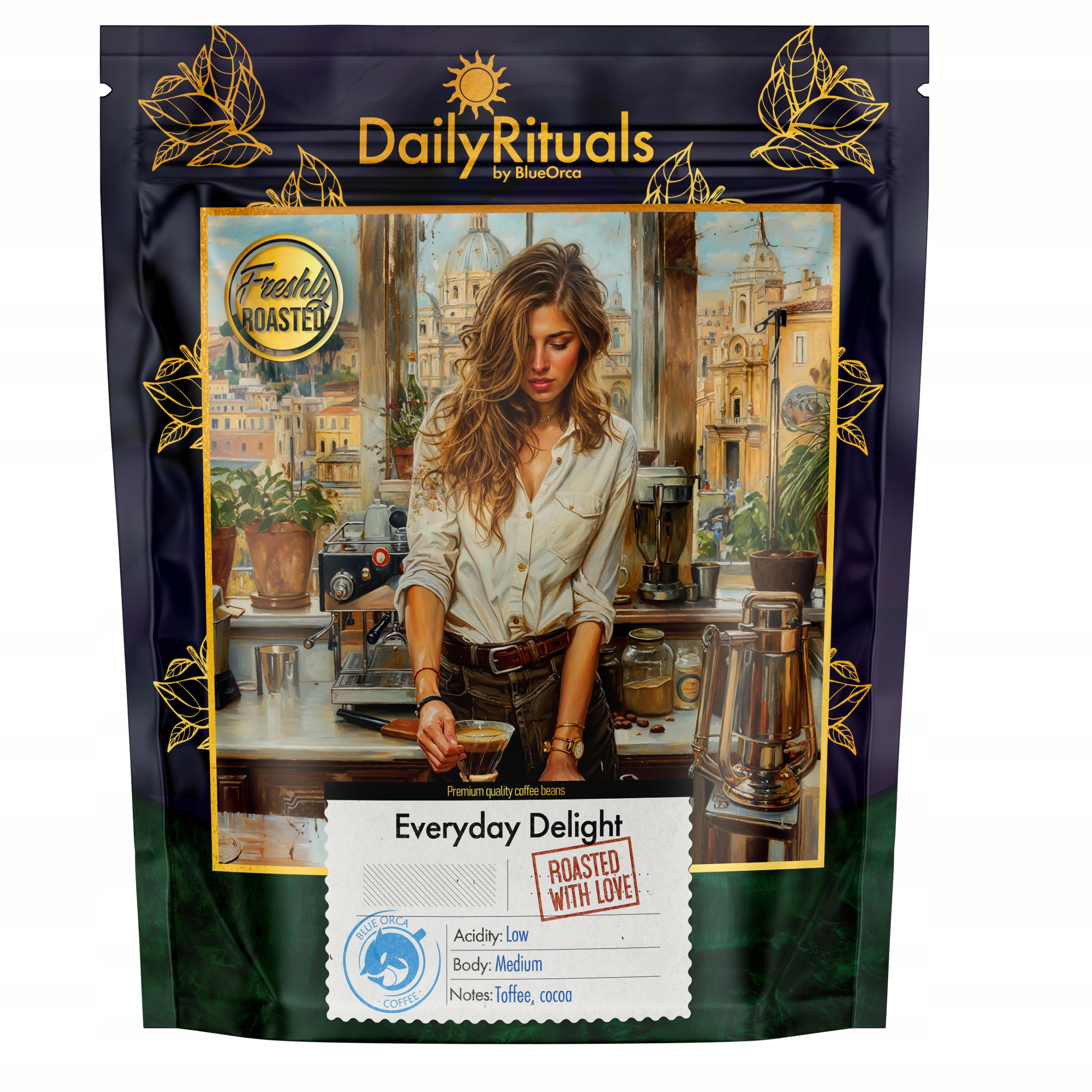 Levně Káva zrnková Daily Rituals Everyday Delight Čerstvě pražená 100% Arabica