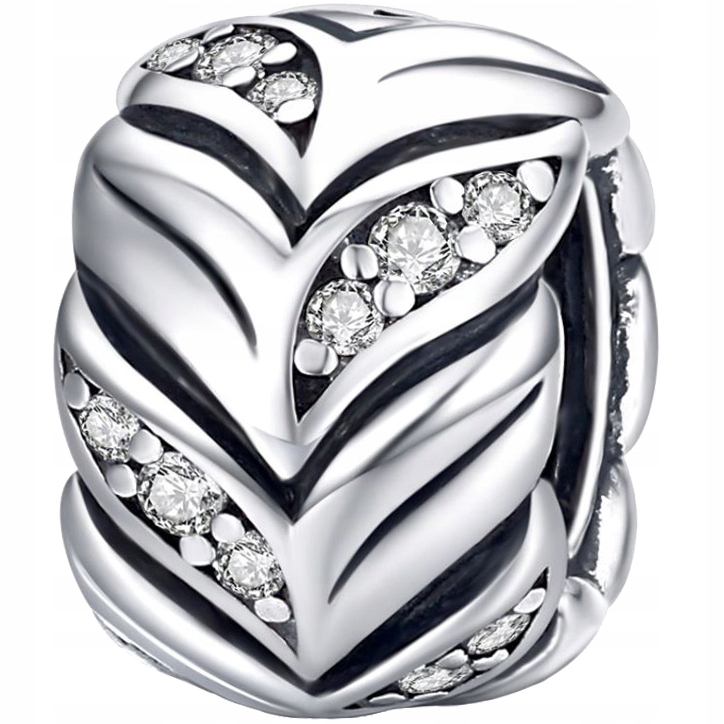 

Charms Cyrkonie srebro 925 koralik S925