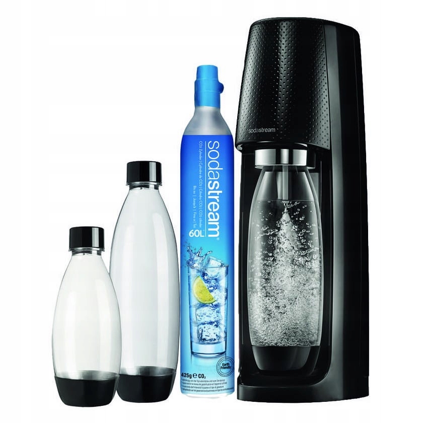 

Zestaw Sodastream Spirit Mega Pack Black 3 Butelki