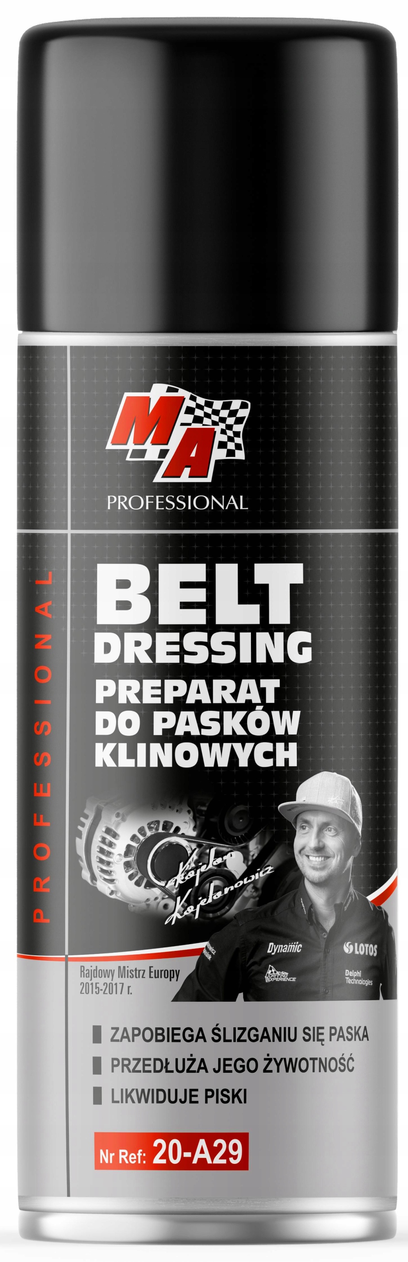 MA PROFESSIONAL - PREPARAT DO PASKÓW KLINOWYCH BELT DRESSING - 400ML