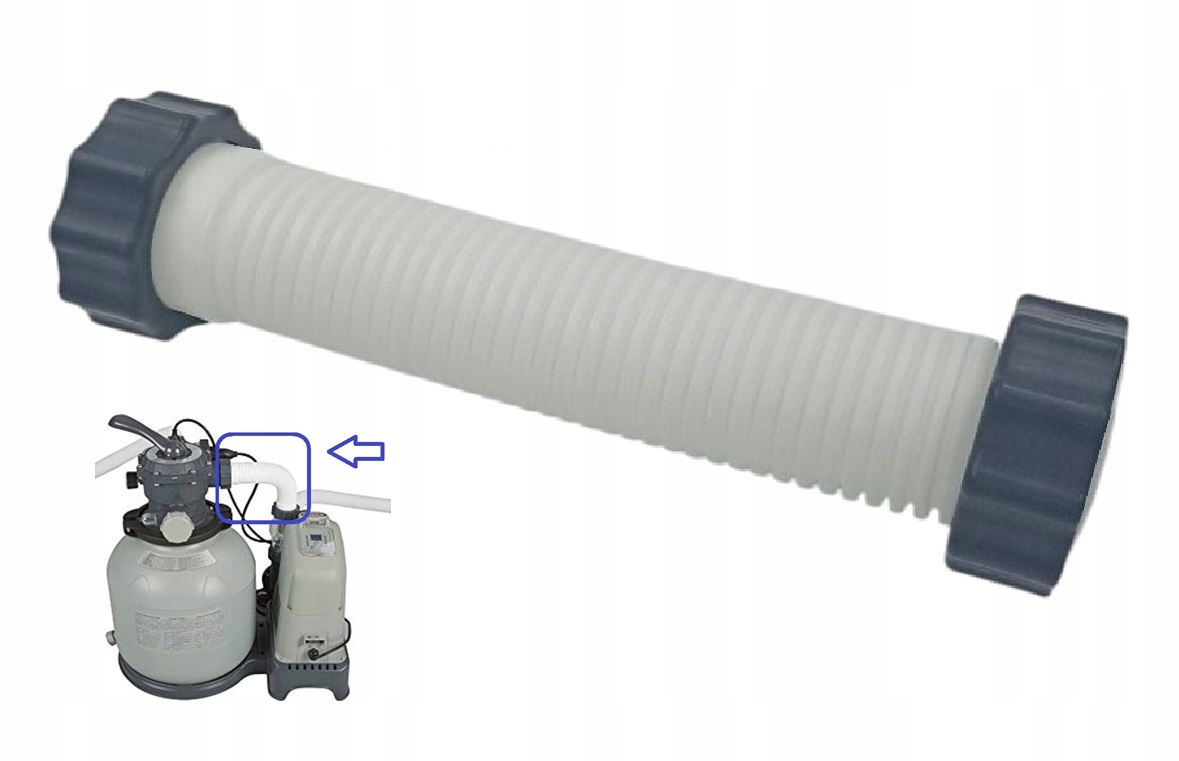 Originální krátká spojovací hadice pro pískovou pumpu Intex 28676 ECO15220-2