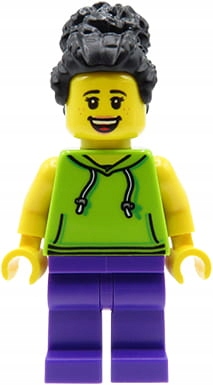 

Lego City - figurka Kobieta z czarnymi włosami