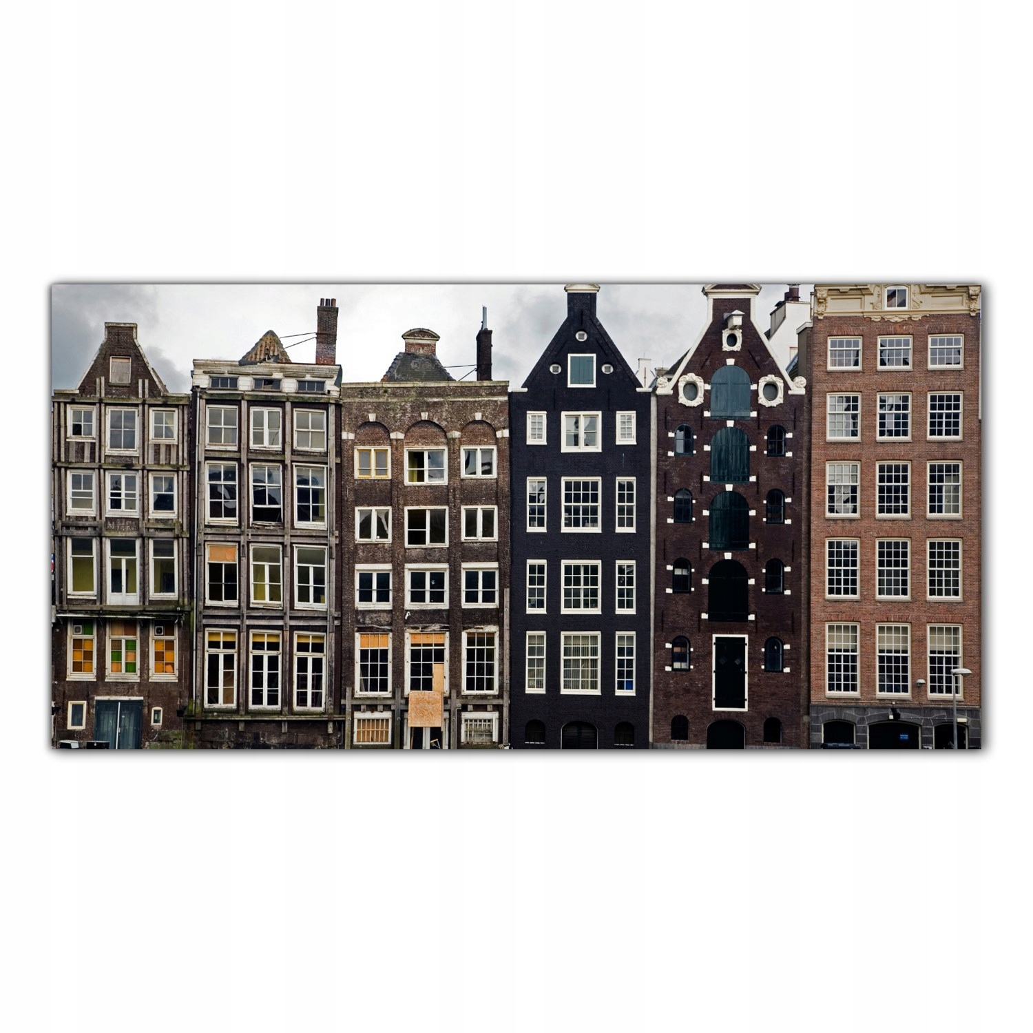 

Obraz Szklany Foto-obraz Amsterdam Budynki 100x50