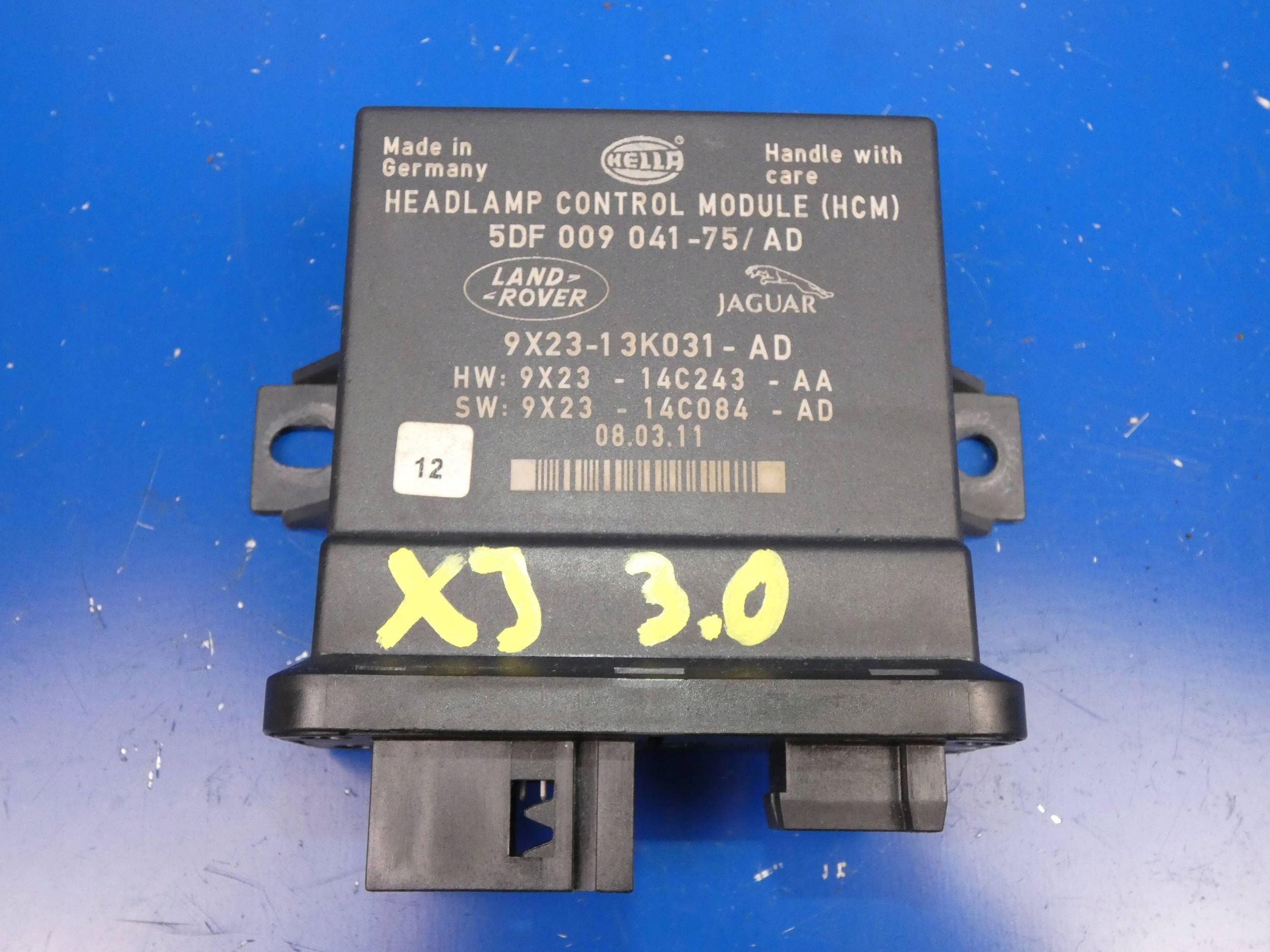 JAGUAR XJ X351 module control unit of the lights