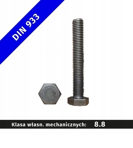 

Śruba M12x35-8.8 Din 933 1 szt