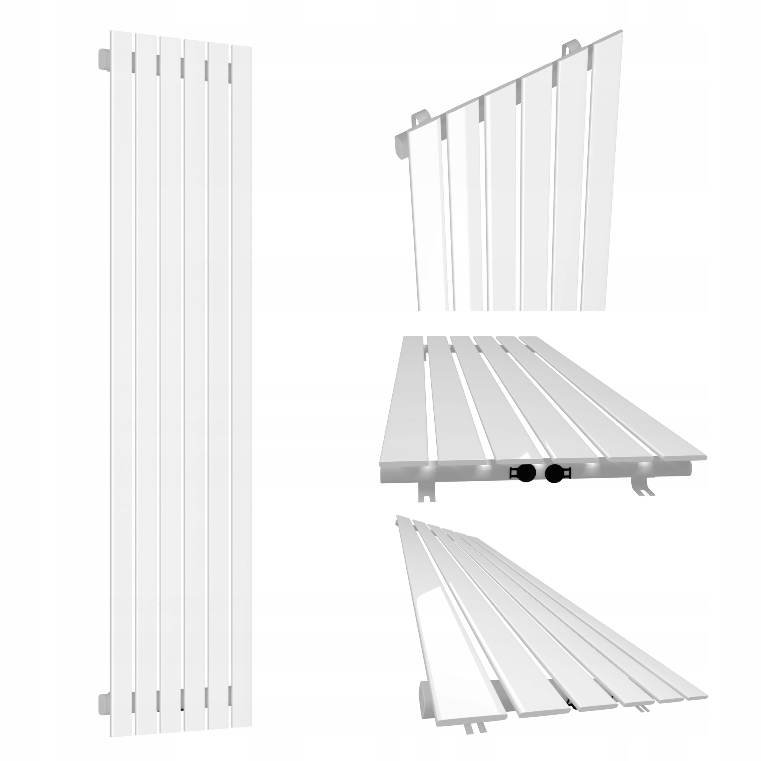 Dekorativní radiátor 100x45 BELLO-R-Bílý Lesk!