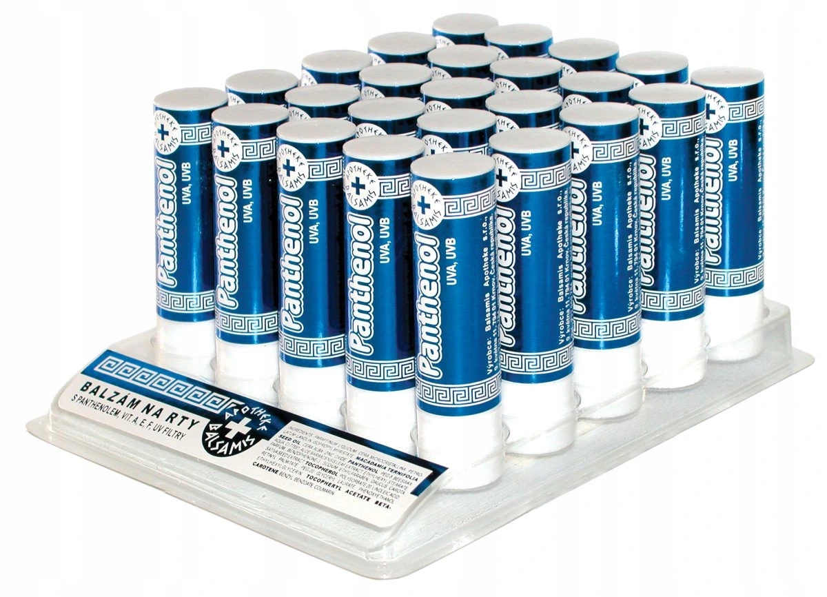Balsamis Panthenol balzám na rty set 25 ks