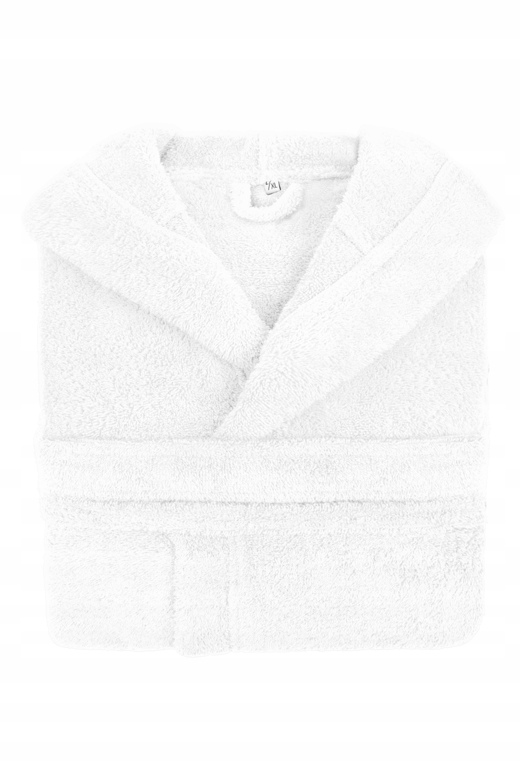 Bavlněný Hotelový Unisex Dámský Župan Robin L/XL, Bílý