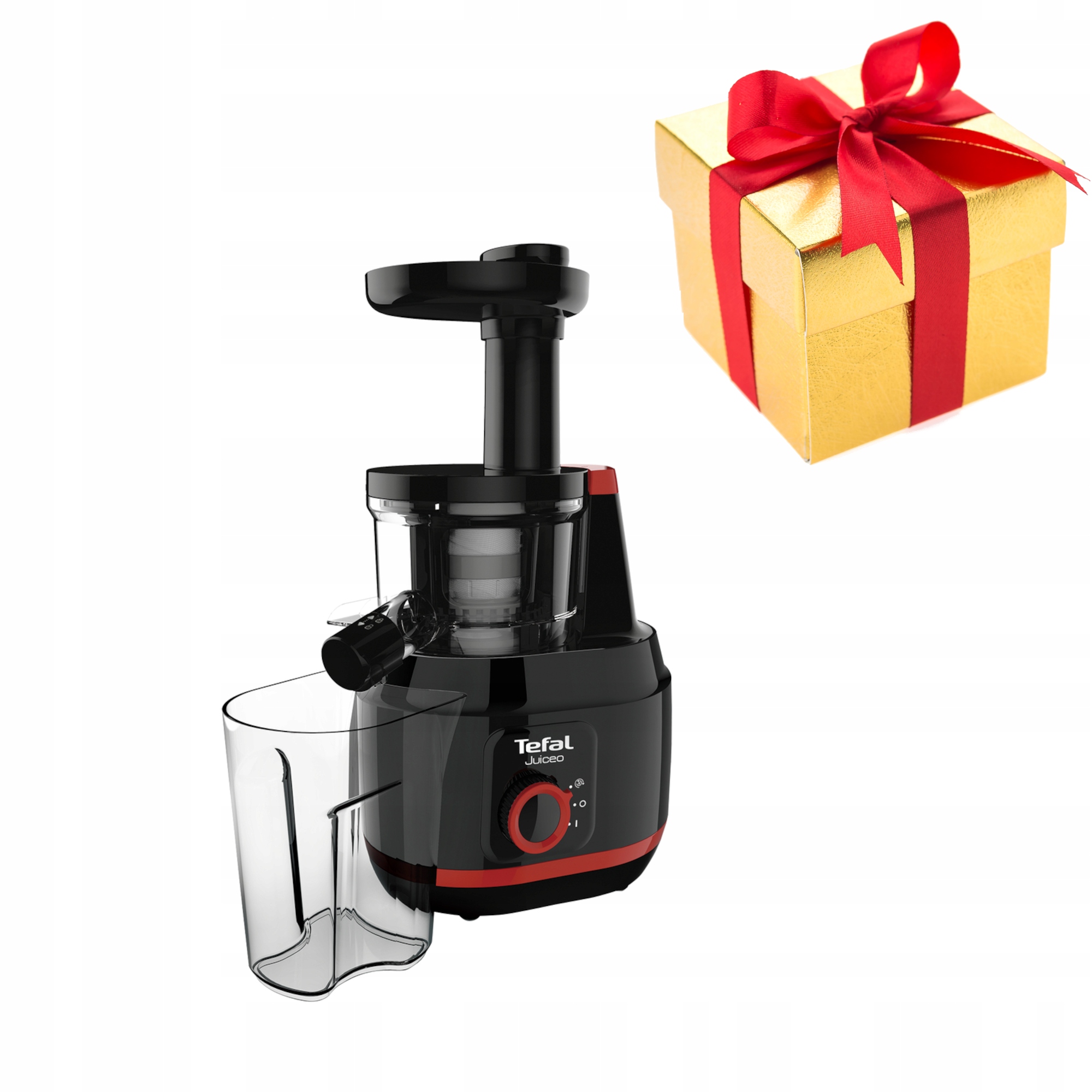 Wyciskarka wolnoobrotowa do owoców warzyw Tefal cicha kompaktowa ZC150838