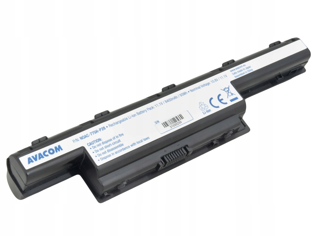 Baterie Avacom pro Acer Aspire 7750 5750, TravelMate 7740 Li-Ion 11,1V