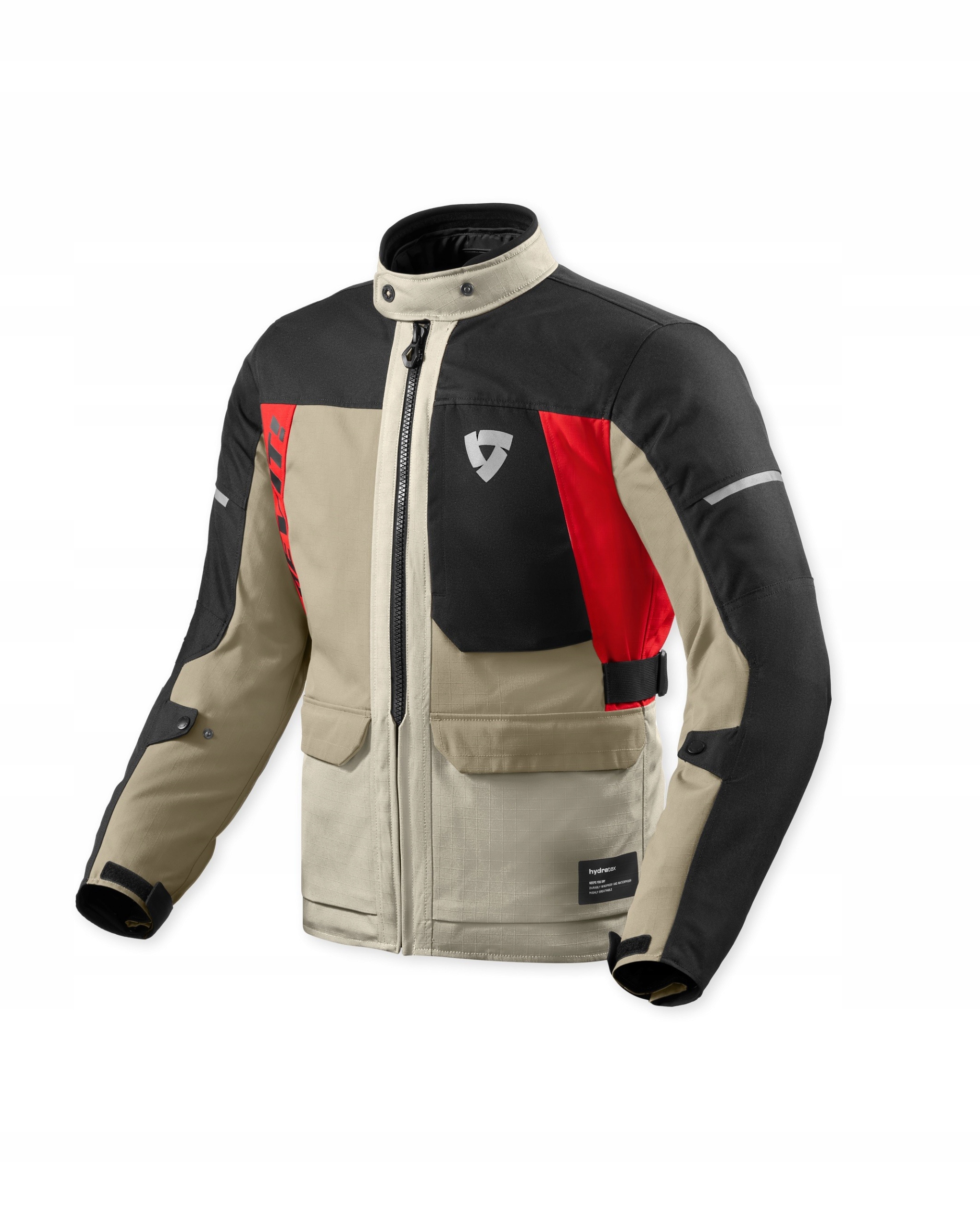 Bunda Rev'it! Convergent H2O Sand-Red veľ.L